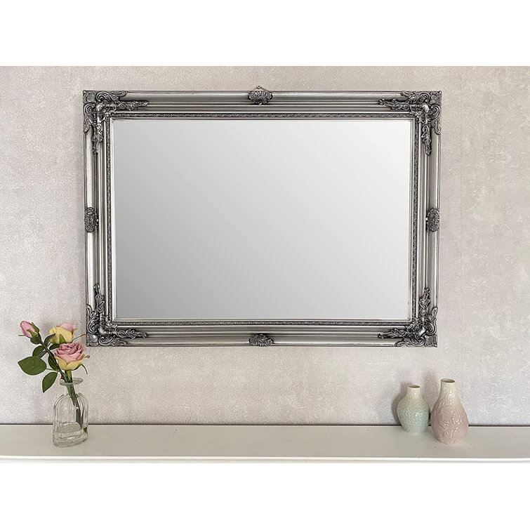 Rosdorf Park McSherrystown Rectangle Lightweight Hardwood Wall Mirror